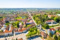 Croatia, town od Daruvar, main city square