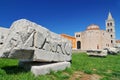 Croatia, Zadar, The Church of St. Donatus is a church located in Zadar. Its name refers to Donatus of Zadar, who began