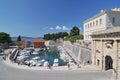 Croatia, Zadar, Kralija Zvonimira Str and Zadar`s Kopnena Royalty Free Stock Photo