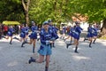 Zagreb majorettes during the performance