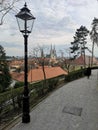 Croatia / Zagreb / Promanade With a View Royalty Free Stock Photo