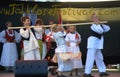 Croatian children stage performance Royalty Free Stock Photo