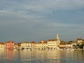 Croatian city Stari Grad in the Mediterranean Royalty Free Stock Photo