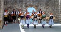 Croatia Ethnic Dancers Dubrovnik