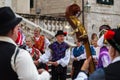 Croatian folklore dancers