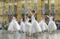 Croatian national ballet outdoor performance