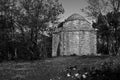 Croatian small chapel on the island of Krk Royalty Free Stock Photo