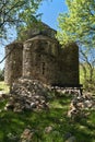 Croatian small chapel on the island of Krk Royalty Free Stock Photo