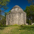 Croatian small chapel on the island of Krk Royalty Free Stock Photo