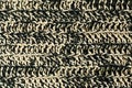 Crochet fabric close-up