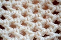 Crochet lace fabric background