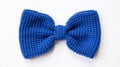 Crochet Paper With Sapphire Blue Bow: Veterans Day Gift