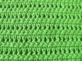 Crochet pattern in limegreen