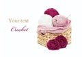 Crochet setting Royalty Free Stock Photo