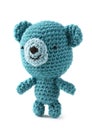 Crocheted amigurumi toy Royalty Free Stock Photo