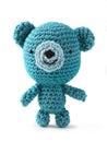 Crocheted amigurumi toy Royalty Free Stock Photo