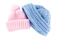 Crocheted Baby Hats for Boy and Girl