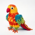 Crocheted Parrot Oscars For Sale: Petrina Hicks-inspired, Nature-based Patterns