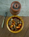 Crock pot Beef Stew Royalty Free Stock Photo