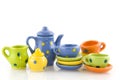 Crockery for coffee or tea Royalty Free Stock Photo