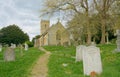 Crockham Hill, Kent, UK. Octavia Hill burial place. Holy Trinity Church Royalty Free Stock Photo