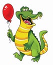 Crocodile cartoon picture funny reptile