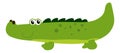 Crocodile cartoon vector Royalty Free Stock Photo