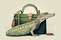 Crocodile Couture: A Designer\'s Handbag Collectio