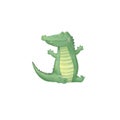 Crocodile digital clip art cute animal