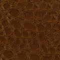 Crocodile leather, can use as background. Seamless square texture, tile ready.