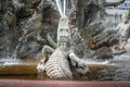 Crocodile Sculpture detail at Neptune Fountain - Berlin, Germany