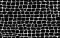 Reptile or crocodile skin. Animal print, spotted surface monochrome black background. Vector seamless texture