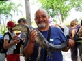 Crocodile tourist