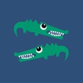 Crocodiles Royalty Free Stock Photo