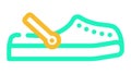 crocs beach footwear color icon animation