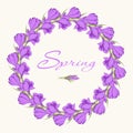 Crocus wreath 1