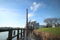 Croda factory in Gouda which produces base stearine, waxes and emulsifiers for the Candles & Waxes in the Netherlands. Royalty Free Stock Photo