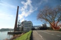 Croda factory in Gouda which produces base stearine, waxes and emulsifiers for the Candles & Waxes in the Netherlands. Royalty Free Stock Photo