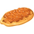 Croffle, Croissant Waffle Korean pastry