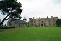 Croft castle & St Michael and All Angels church at Yarpole, England Royalty Free Stock Photo