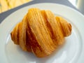 Croissant, the Austrian origin buttery, flaky, viennoiserie pastry