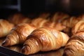 Croissant bakery. Generate AI Royalty Free Stock Photo