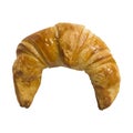 Croissant isolated. Royalty Free Stock Photo