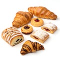 Croissants and Assorted Pastry Royalty Free Stock Photo