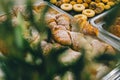 Croissants on a plate Royalty Free Stock Photo