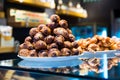 Croissants in Spanish bakeshop