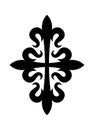 Croix FleurdelisÃÂ©e (Cross of Lilies), Medieval heraldic cross.