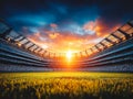Croke Park stadium in Dublin Royalty Free Stock Photo
