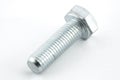 Crome bolt on white background