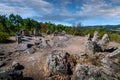 Cromlech at Dolni Glavanak, Bulgaria.